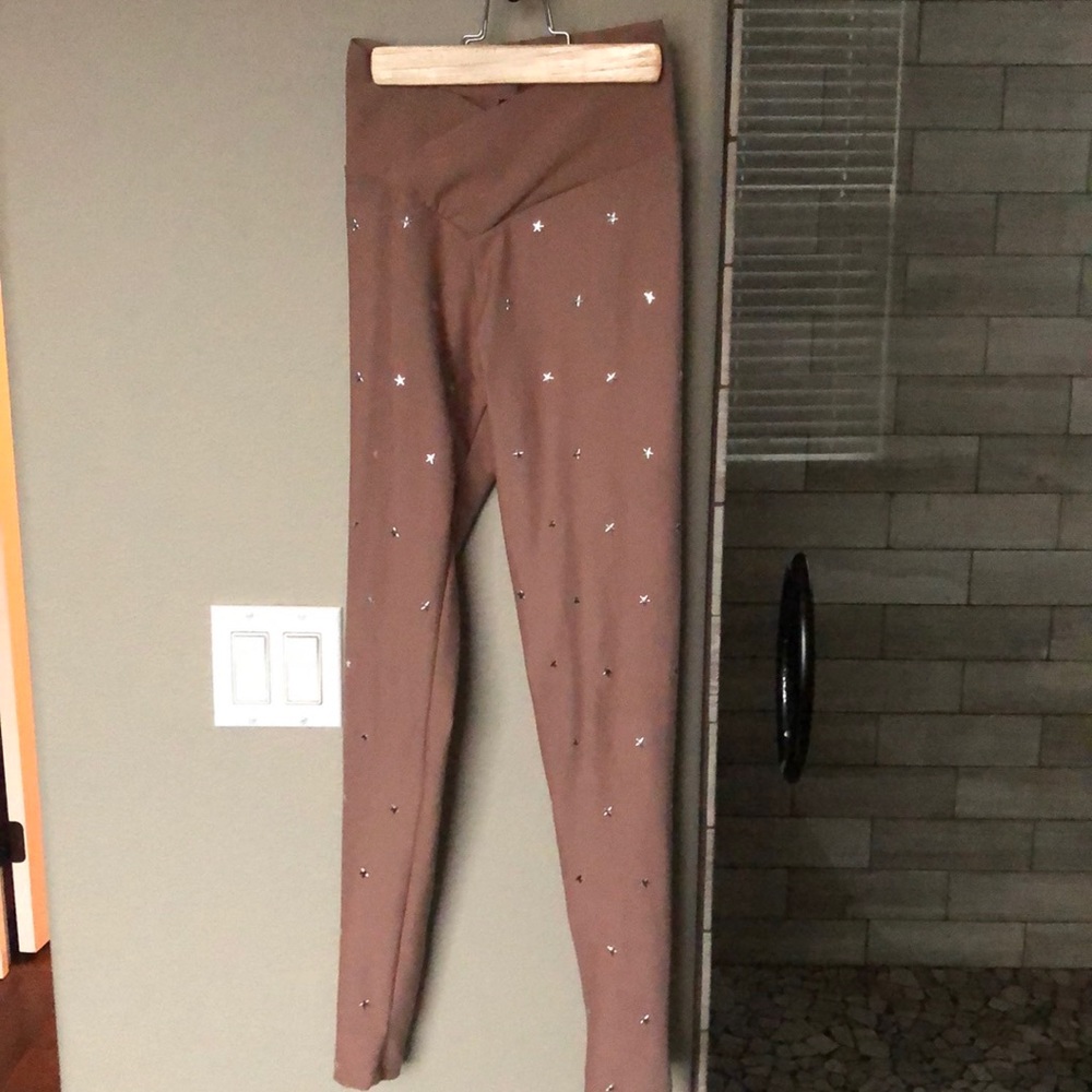 Beach Riot Cara Rib Star crossover Leggings - S